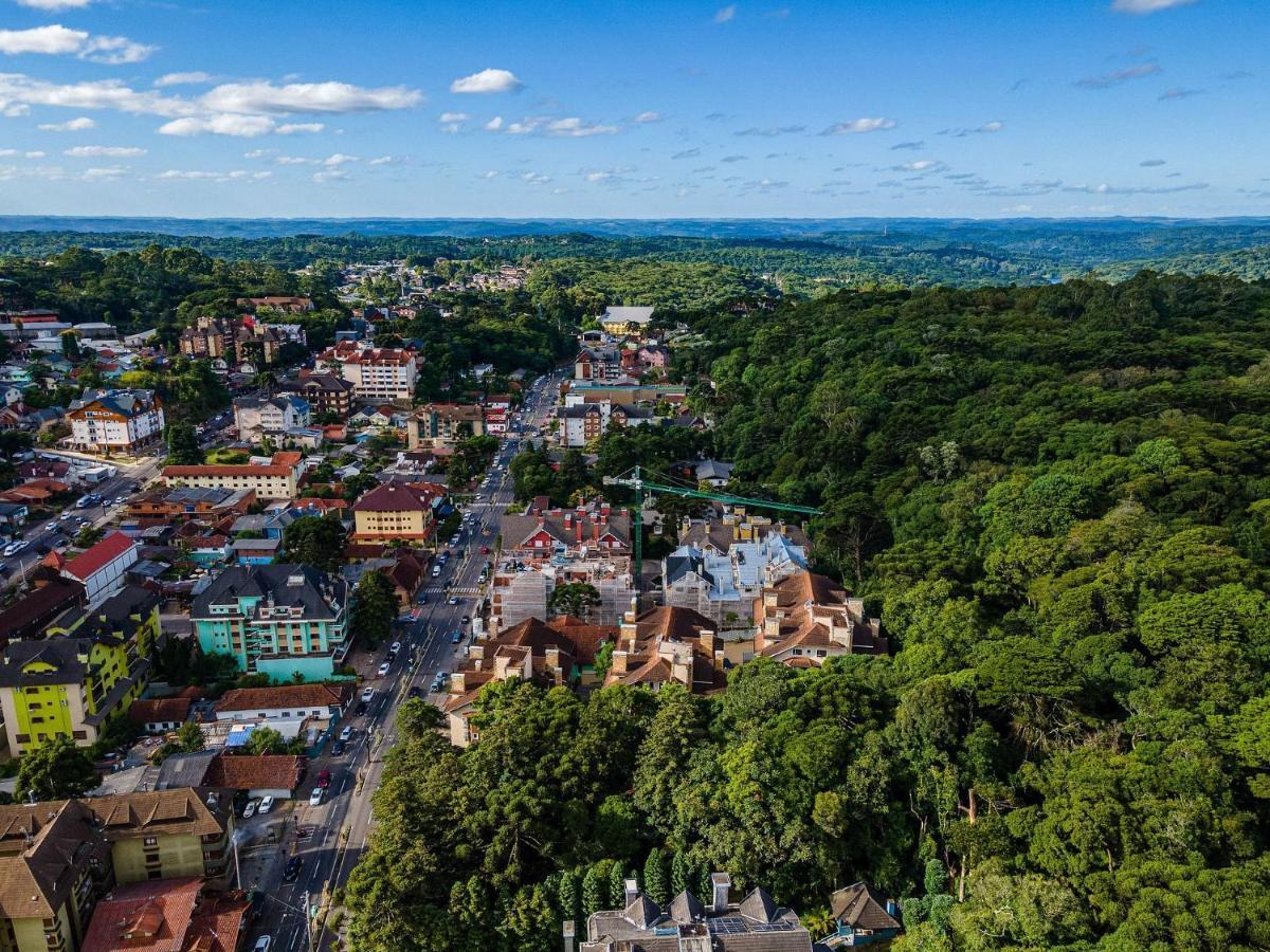 Flores Da Montanha 204C - Apto Borges De Medeiros Gramado 600 Metros Rua Coberta 아파트 외부 사진